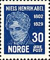 Stamps of Norway, 1929-Niels Henrik Abel4