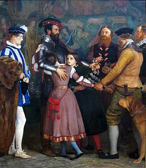 The Ransom by John Everett Millais, 1860-62