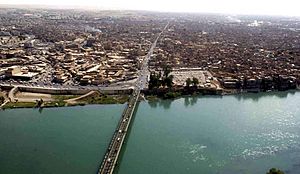Tigris river Mosul