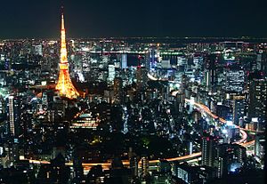 Tokyo Tower at night 8