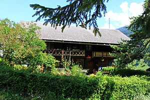 Val-d’Illiez, maison d’habitation, vue d'ensemble