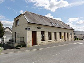 The town hall of Vaucelles-et-Beffecourt