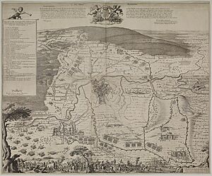 Wenceslaus Hollar, Jacob van Werden - Siege of Landrecies