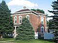 William Culbertson House, Mechanicsburg, blue sky