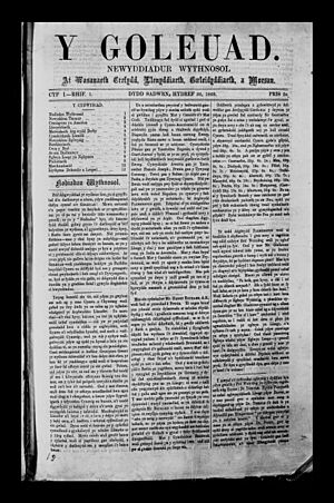 Y Goleuad Oct 30 1869