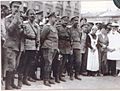 Деникин на Николаевской площади Харькова июнь 1919