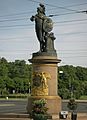 Памятник Суворову возле Троицкого моста