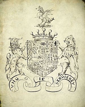 Arms of 2nd Earl of Pembroke as recorded by York Herald, 1620