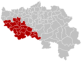 Arrondissement Huy Belgium Map