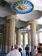 Barcellona parc guell detail