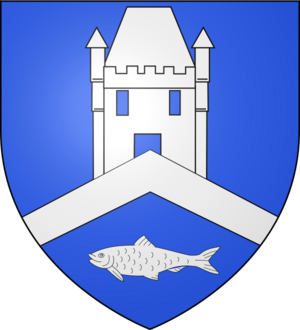 Blason ville fr Chazey-sur-Ain (Ain)