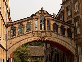 Bridge of Sighs, Hertford College, Oxford