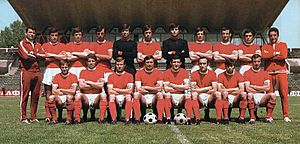 CSKA Sofia team 1973
