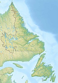 Twin Falls (Newfoundland and Labrador) is located in Newfoundland and Labrador