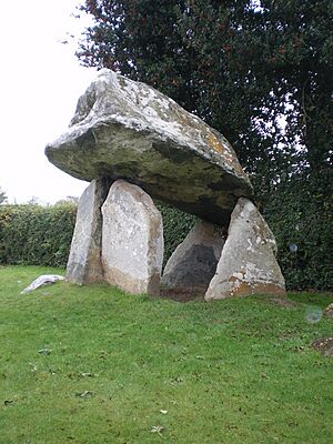 Carreg Coetan burial chamber. - geograph.org.uk - 1044642
