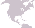 Cetacea range map Vaquita