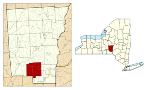 Chenango County NY Coventry town highlighted.svg