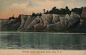 Chimney Bluffs near Great Sodus Bay