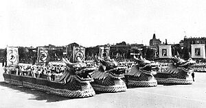 China 10th Anniversary Parade in Tianjin