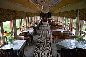 Colebrookdale Railroad dining car