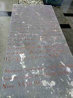 Cork gravestone