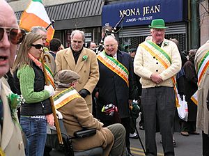 Dignitaries at the Yonkers Saint Patrick's Parade