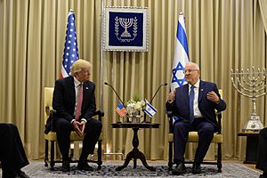 Donald Trump with Reuven Rivlin in Israel 2017 (1)