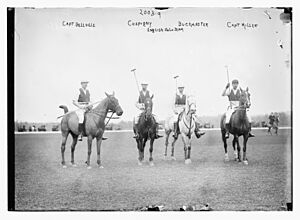 English Polo Team, Capt. Bellville, Cuspigny, Buckmaster, Capt. Miller LCCN2014687950