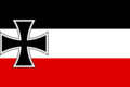 Flag of German Empire (merchant+cross)