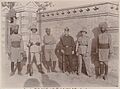 German and Indian troops, Boxer Rebellion, China, 1900