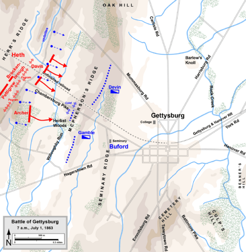 Gettysburg Day1 0700