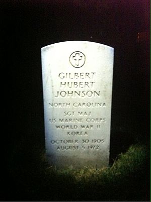 Gilbert-H-Johnson-grave
