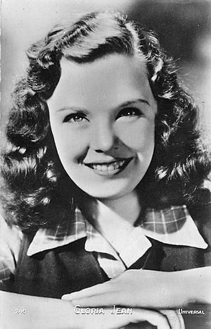 Gloria Jean Postcard 1940