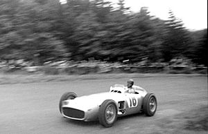 Großer Preis von Europa -1954 Nürburgring, Juan Manuel Fangio, Mercedes (3)x