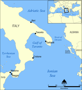 Strait of Otranto Facts for Kids