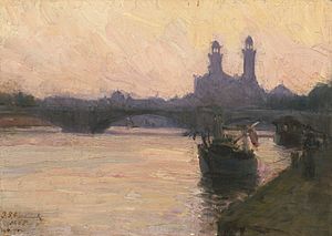 Henry Ossawa Tanner, The Seine, c. 1902, NGA 52624