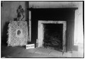 Historic American Buildings Survey, Arthur W. Stewart, Photographer November 27, 1936 SOUTHWEST ELEVATION OF SECOND FLOOR FIREPLACE. - Judge Sebron G. Sneed House, Route I-35 HABS TEX,227-AUSTIN.V,1-4