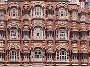 Jhali of Hawa Mahal Jaipur details