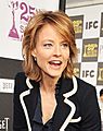 Jodie Foster with the LG Electronics Kompressor Vacuum on 25th Spirit Awards Blue Carpet held at Nokia Theatre L.A. Live on March 5, 2010 in LA (cropped)