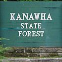 Thumbnail image of Kanawha State Forest entrance sign