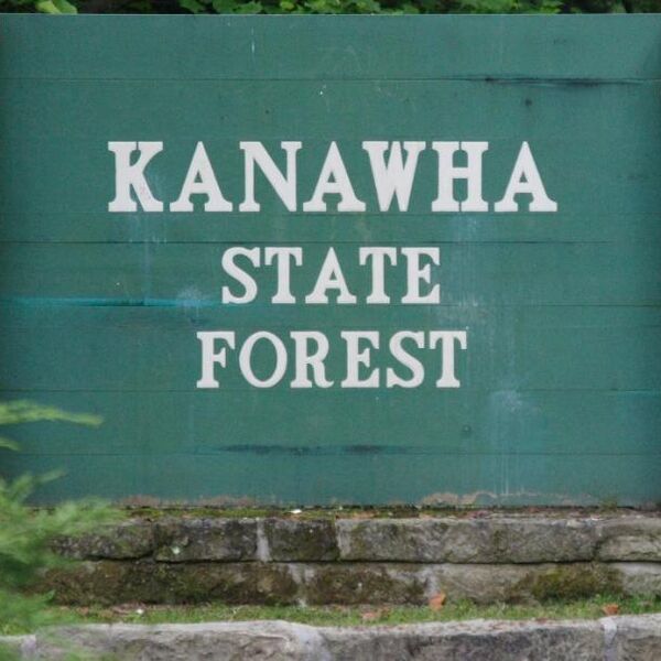 Kanawha State Forest - Entrance Sign-square