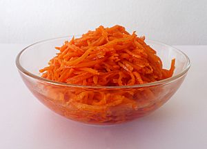 Korean-style carrot