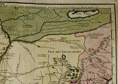 La Rivière de Missisipi- 1715 - Nicolas de Fer 1646-1720