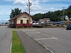 Lakeport railroad station, 2008