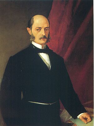 Laureano Figuerola Ballester (Palacio del Senado de España)