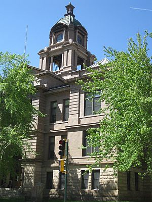 Lawrence County Courthouse in Deadwood