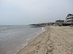Looking West from Inman Road Beach, Dennis Port MA