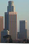 Los Angeles - Bank America building from Historic LAPD Academy.JPG
