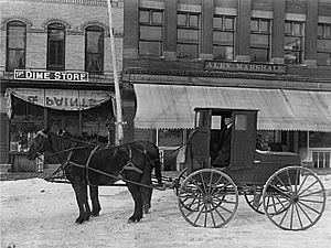 Main Street, Dodge Center, Minnesota, 1800s