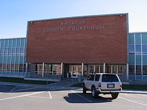 Malheur County Courthouse in Vale